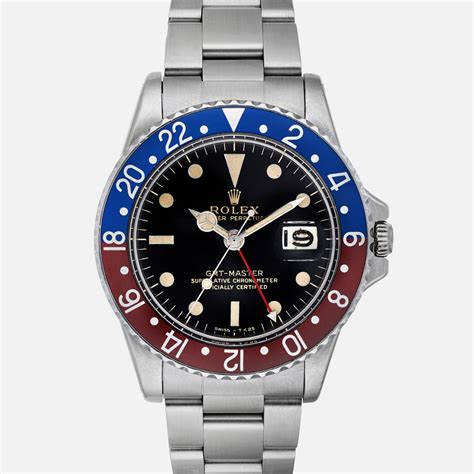 Rolex gilt gmt master reference